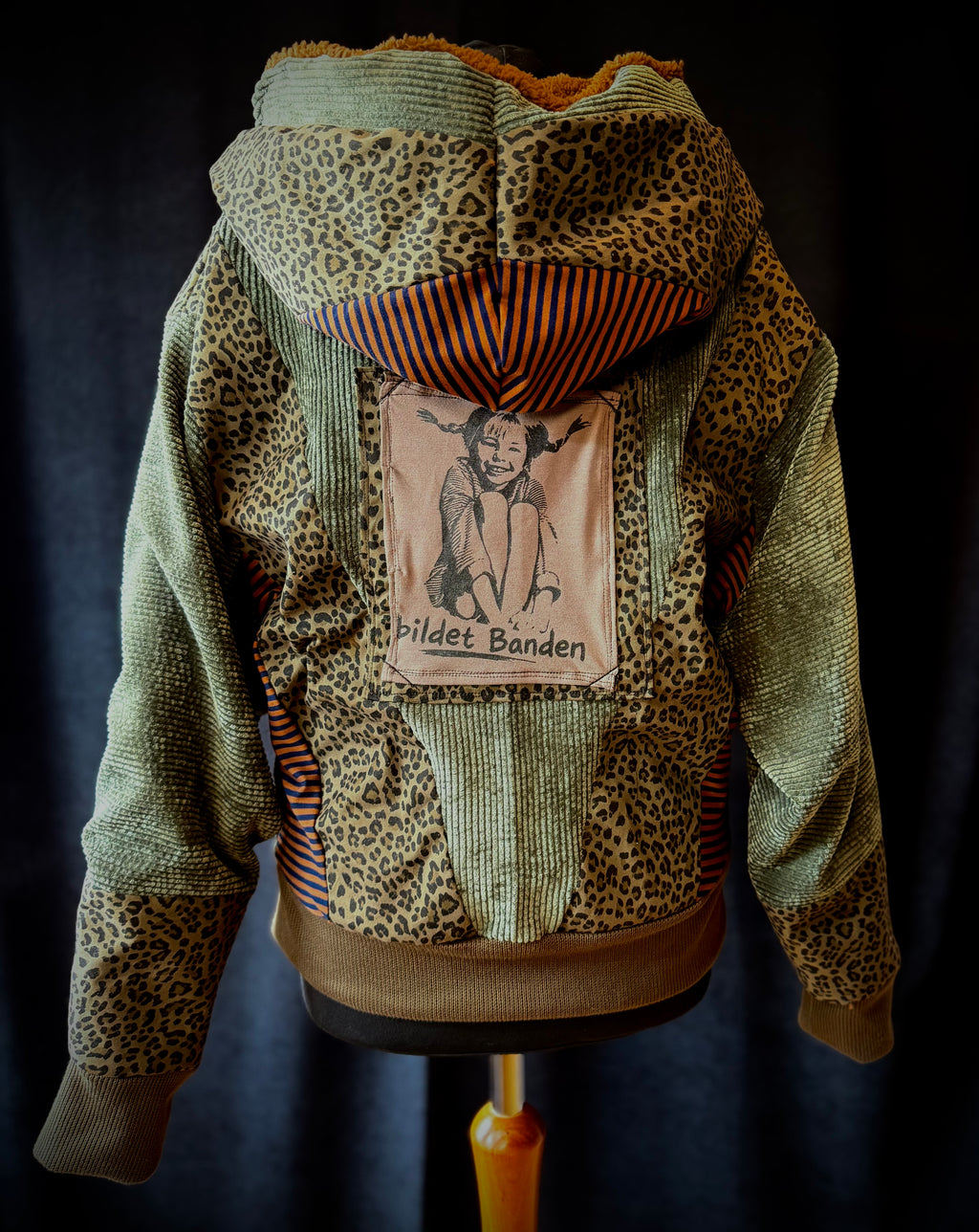 Bildet Banden - pippi Lotta Cord  jacke gefüttert