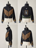 Sommer Leo Cord Jacke * black* choose your patch
