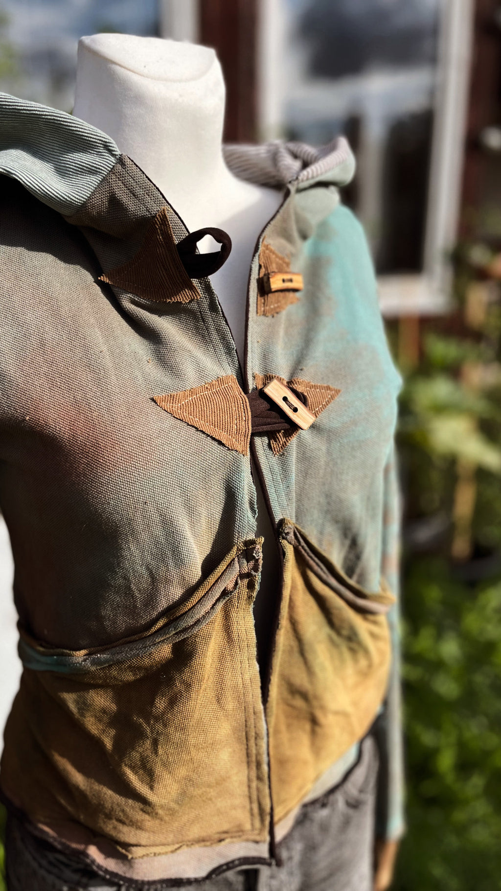 Blue „Flower of love“ Summer Jacket
