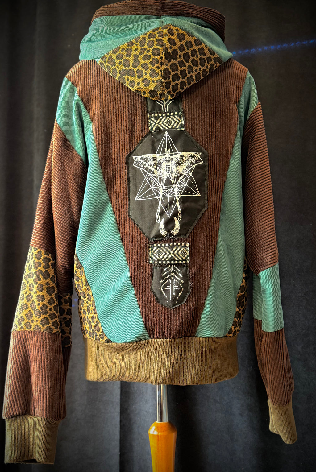 Männerjacke Brown Leo Petrol | Men's Jacket Moth