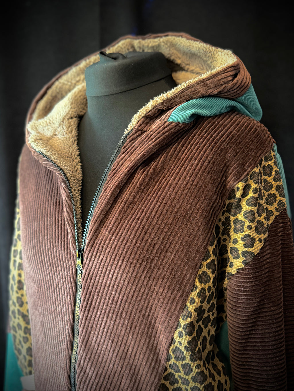 Männerjacke Brown Leo Petrol | Men's Jacket Moth