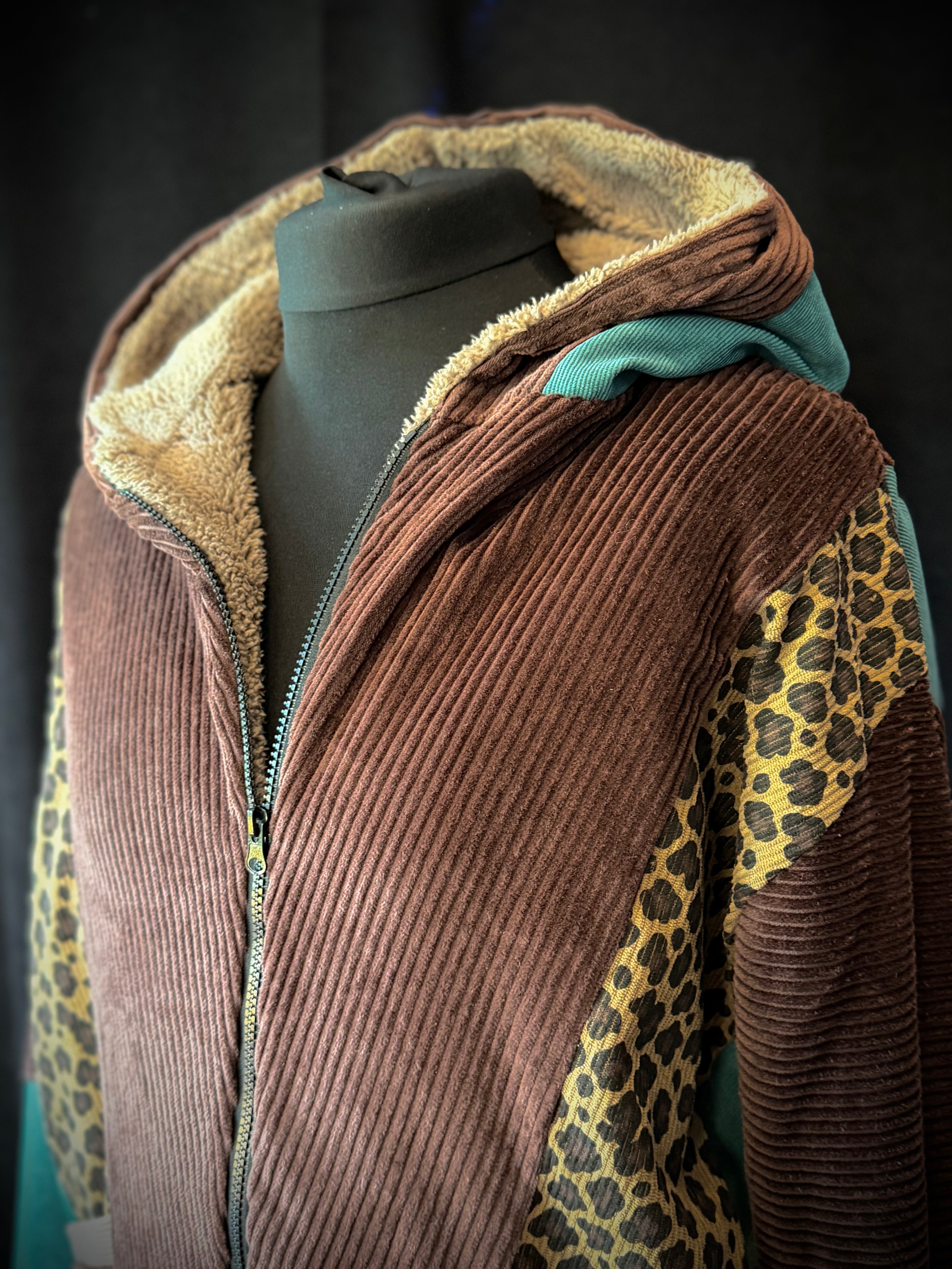 Männerjacke Brown Leo Petrol | Men's Jacket Moth