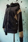 Cordjacke Schwarz Leo