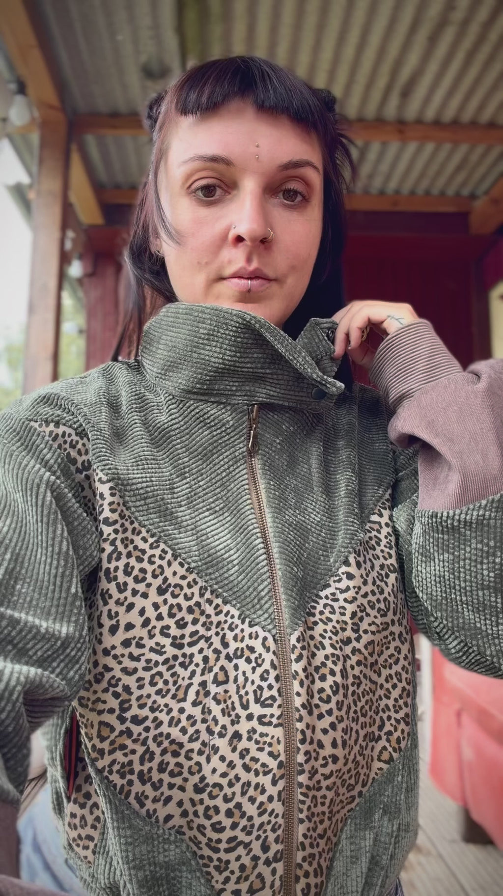 Olive Summer Jacket Merkaba